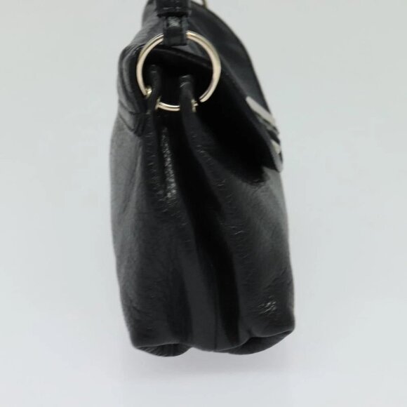 Chloe Elsie Hand Bag Leather 2way Black - Picture 3 of 14